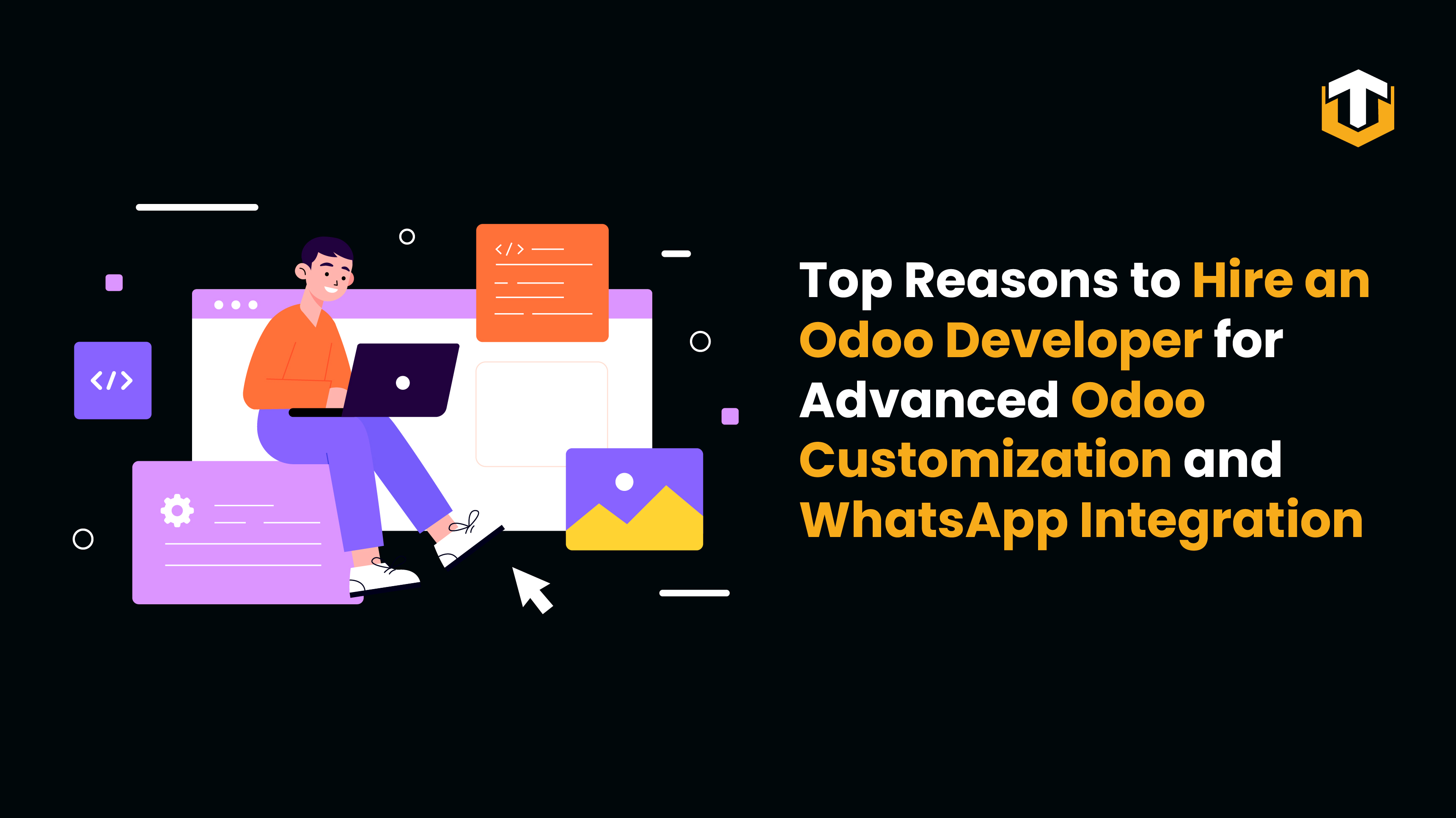 Top Reasons to Hire an Odoo Developer for Advanced Odoo Customization and WhatsApp Integration
